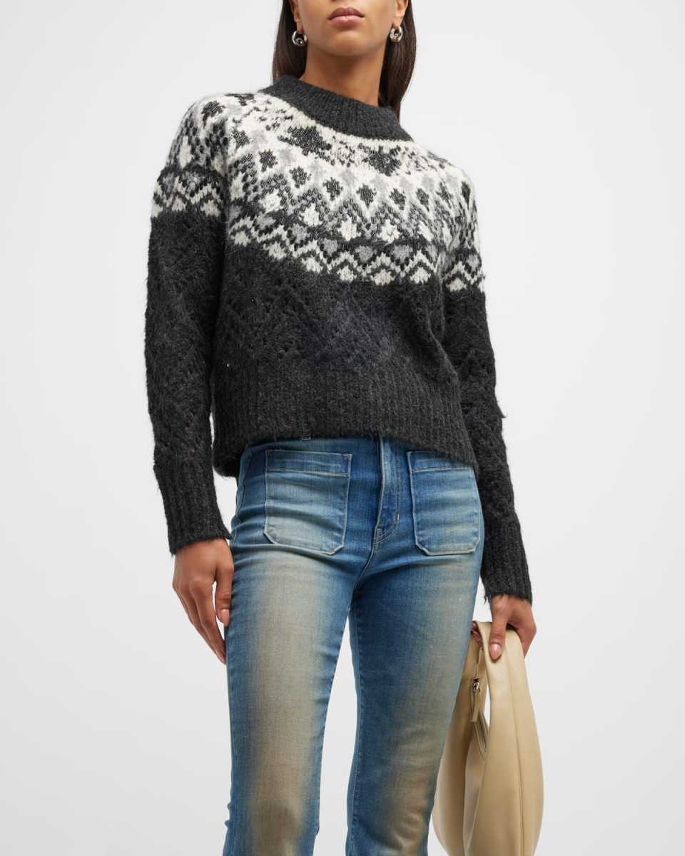Jerin Embellished Crewneck Sweater